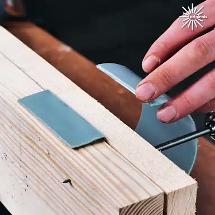 Build a hidden tool drawer from pipes🛠️