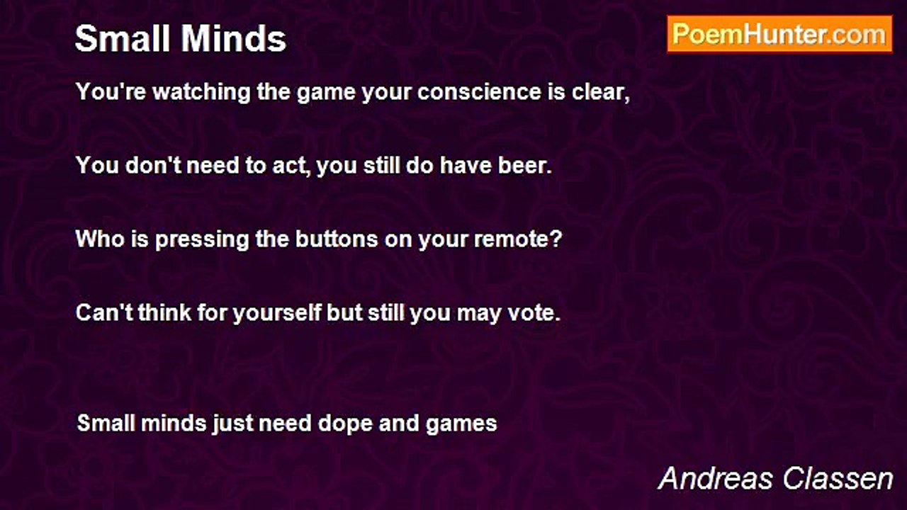 Andreas Classen - Small Minds