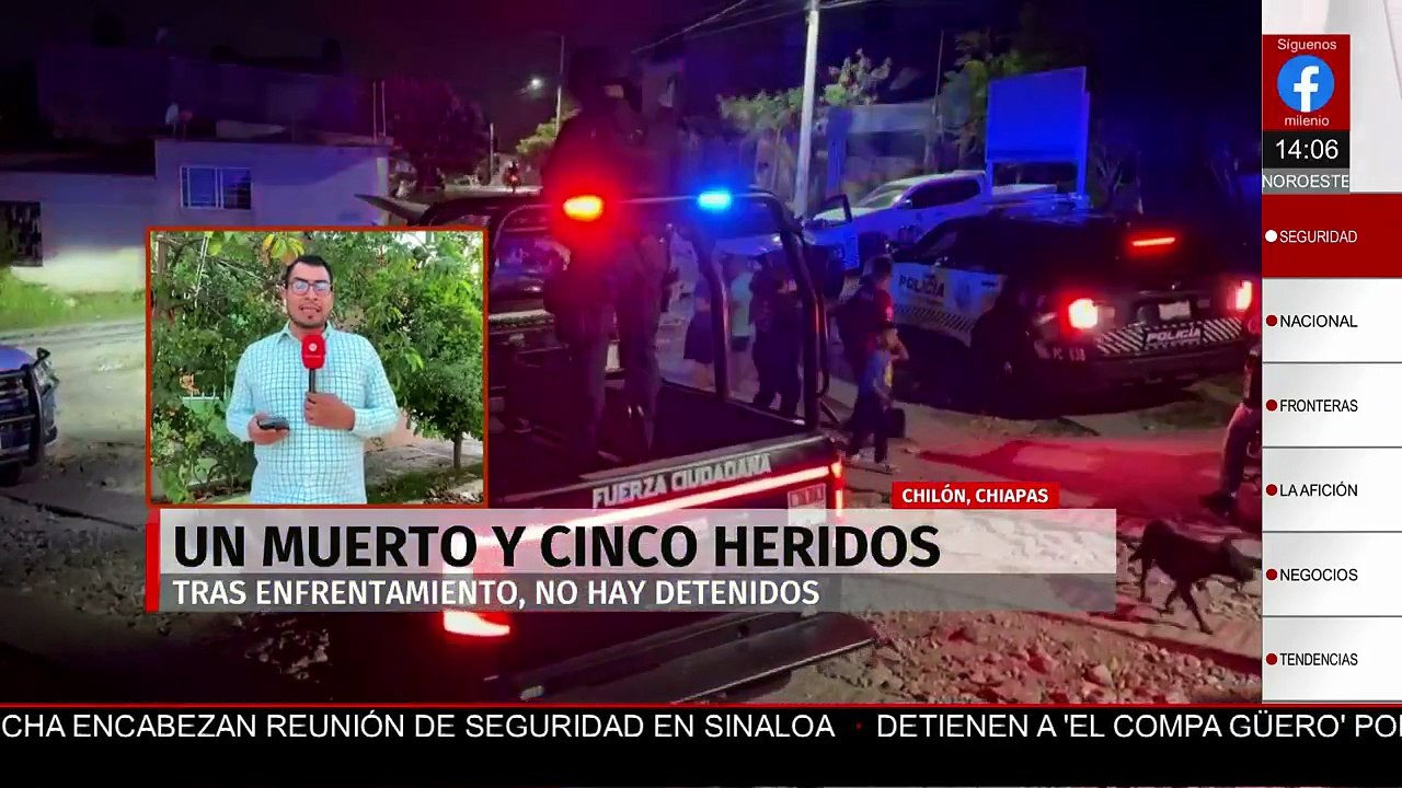 Un enfrentamiento por terrenos deja a una persona muerta y cinco heridos en Chiapas
