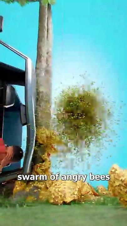 Family Attacked By Bees
