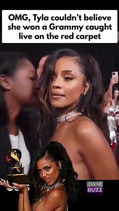 You have to see Tyla’s face when she found out she won a Grammy Award for Best African Music Performance with "Water" at the red carpet