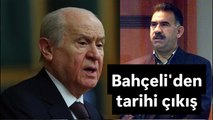 Bahçeli'den Öcalan'a özgürlük çıkışı