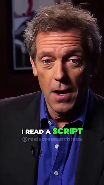 Hugh Laurie Opens Up About Playing Dr House