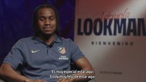 PRIMERAS PALABRAS de LOOKMAN como jugador del ATLÉTICO de MADRID