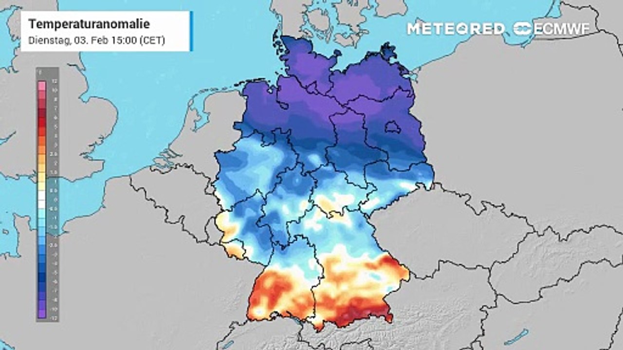 Noch bleibt die Wetterzweiteilung erhalten: Dauerfrost im Nordosten, Vorfrühling im Südwesten!