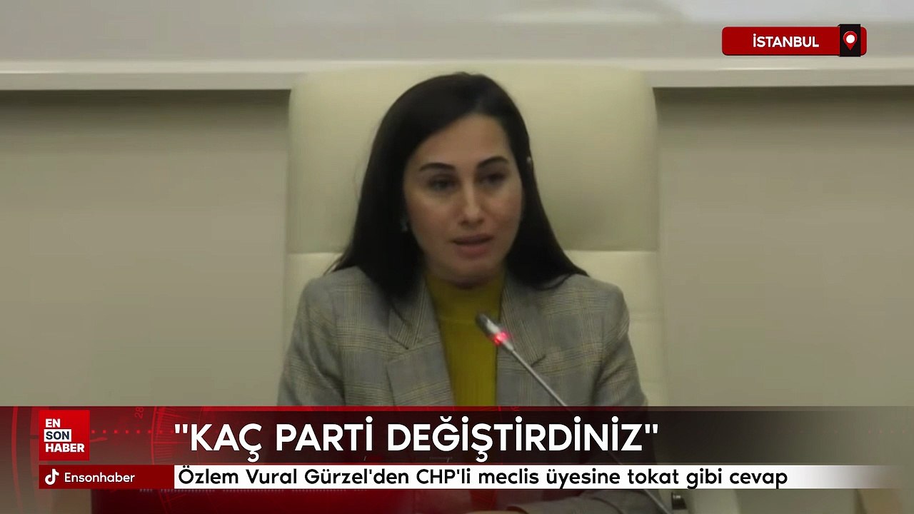 Özlem Vural Gürzel'den CHP'li meclis üyesine tokat gibi cevap