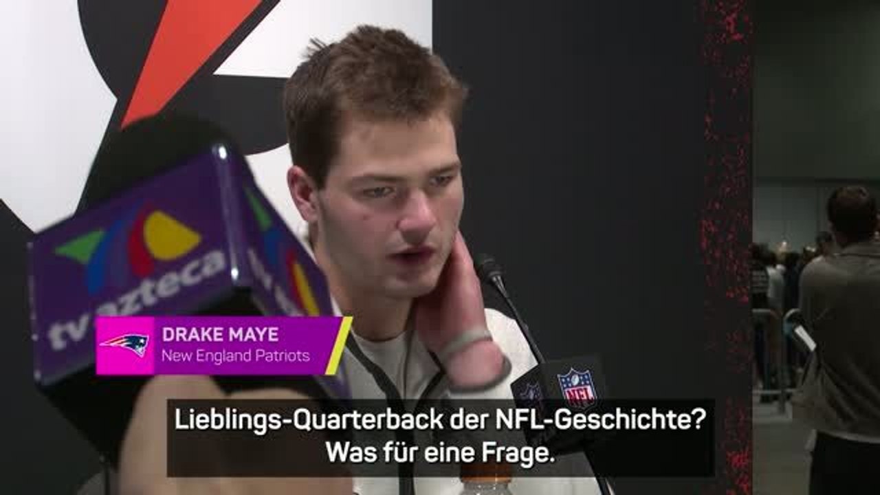 Lieblingsquarterback? maye: "brady und manning"