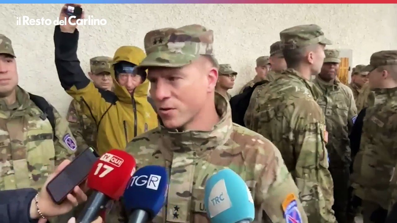 Fanano, commemorazione lungo la linea Gotica con soldati americani: video