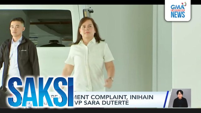 2 impeachment complaints filed vs VP Sara | Saksi