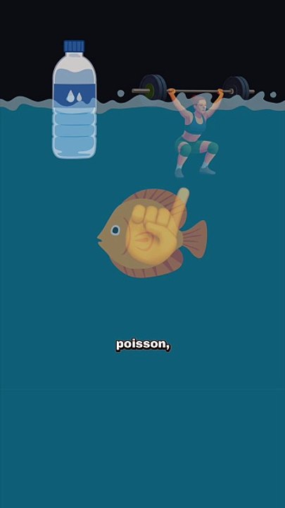 Un poisson peut mourir de SOIF ! #poisson #boire #ocean #nature #animaux