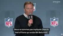 NFL - Pour Goodell, Belichick et Kraft méritent d’être au Hall of Fame