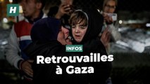 Après la réouverture partielle du poste-frontière de Rafah, ces Palestiniens retrouvent leurs proches avec émotion