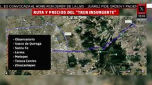 Conoce los precios y la ruta del nuevo tramo Santa Fe-Observatorio del Tren Interurbano