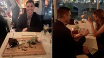 Boyfriend Uses Surprise Birthday Cake For His Own Surprise Proposal | Happily TV