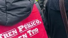 Protestas de los trabajadores de Renfe y Adif