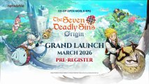 The Seven Deadly Sins: Origin | Open-World Anime RPG Gameplay Trailer 2026 | Netmarble Action Adventure