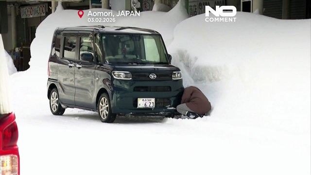 Japón sufre unas fuertes nevadas que dejan 30 muertos y zonas aisladas