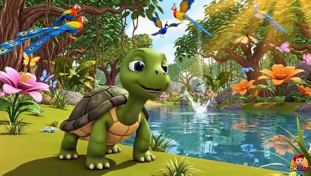 बुद्धिमान कछुआ की कहानी 🐢 | Panchatantra Ki Kahaniyan | Moral Story for Kids | Hindi Cartoon Story