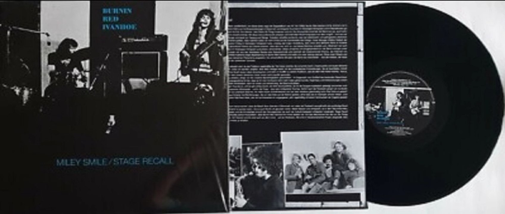 Burnin' Red Ivanhoe – Miley Smile-Stage Recall 1972 (Denmark, Psychedelic, Progressive Rock)