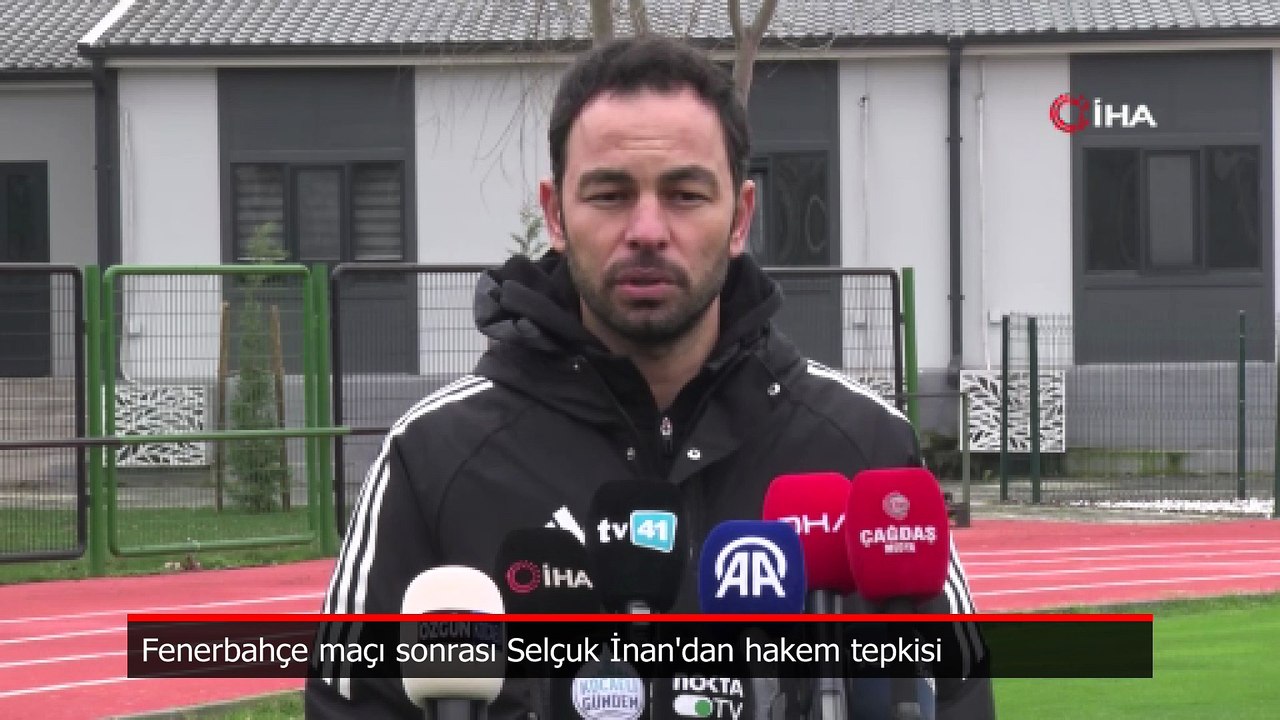 Selçuk İnan'dan hakem tepkisi! 'Utanç verici'