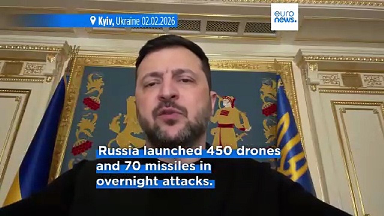 Russia launches massive strike on Ukraine day before US-brokered peace talks