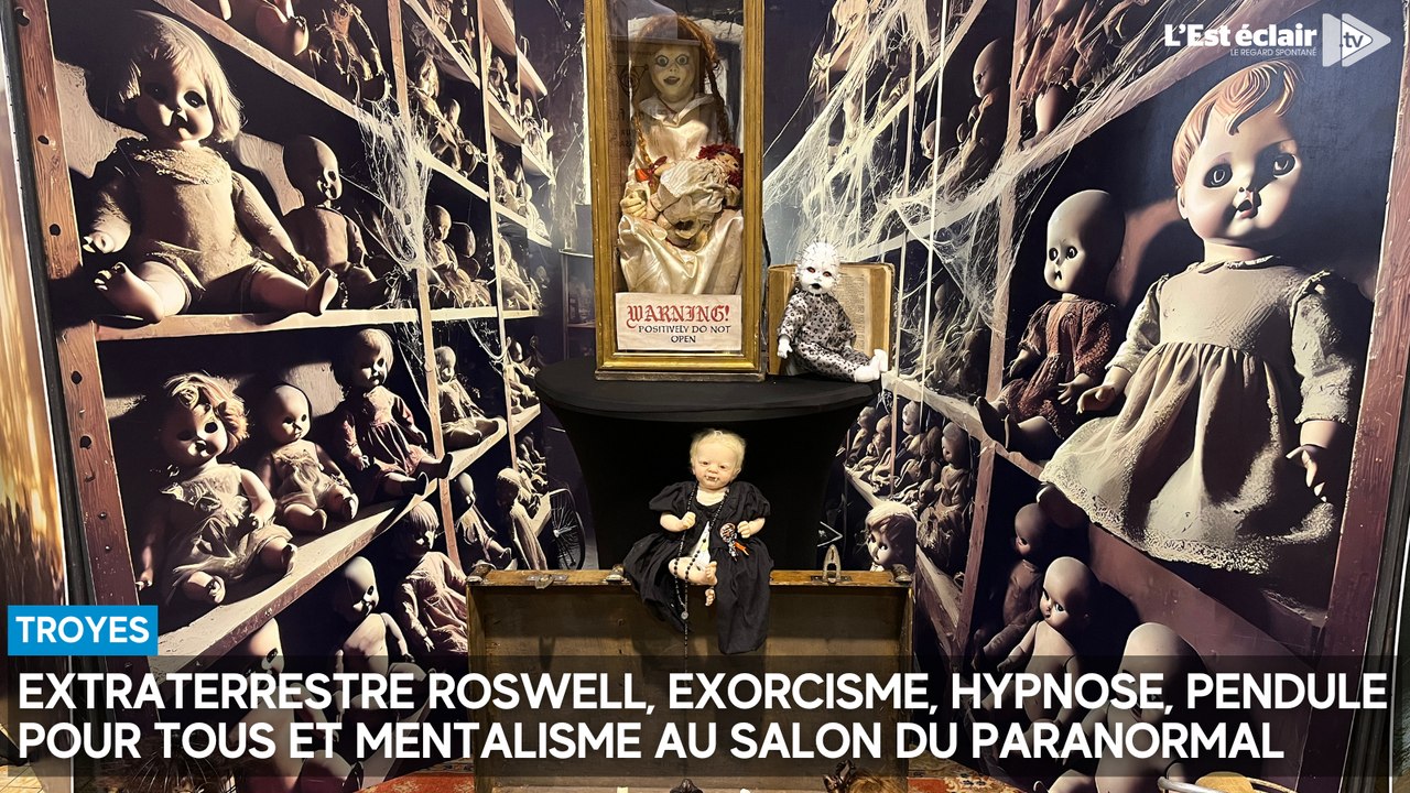 Extraterrestre Roswell, exorcisme, hypnose, pendule pour tous et mentalisme au Salon du paranormal