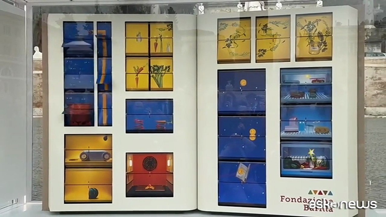 Spreco alimentare, parte da Roma l'installazione artistica di Barilla