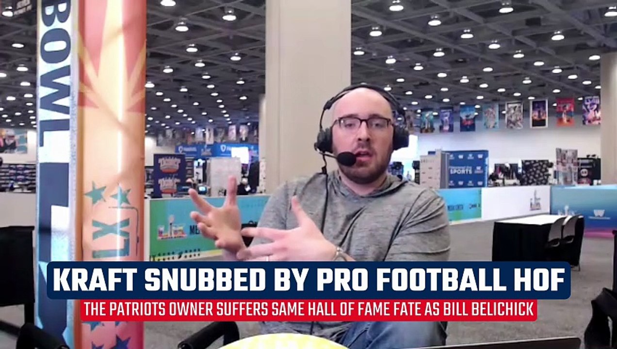 BREAKING: Robert Kraft Suffers Same Fate as Bill Belichick, SNUBBED By Pro Football Hall of Fame