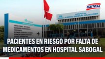 Crisis en el Hospital Sabogal: Falta de medicamentos pone en riesgo la vida de pacientes graves