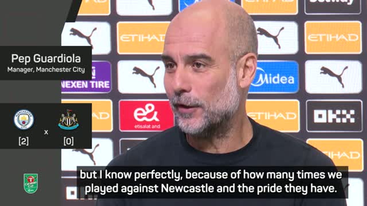 Winning the Carabao Cup important to City - Guardiola