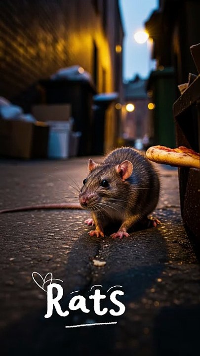 Rats – The Clever Survivors of the Urban Jungle 🐀