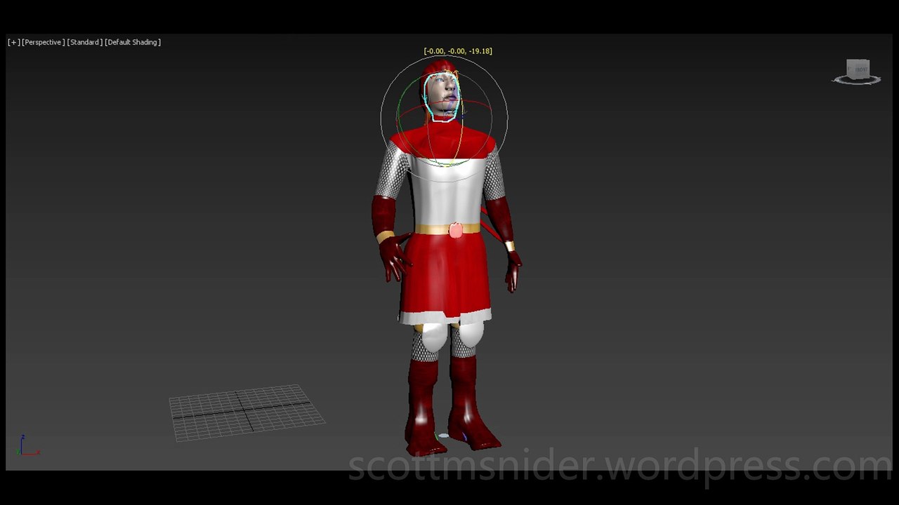 Flame: 3DS MAX Rigged Model Animation Video (02-03-2026)