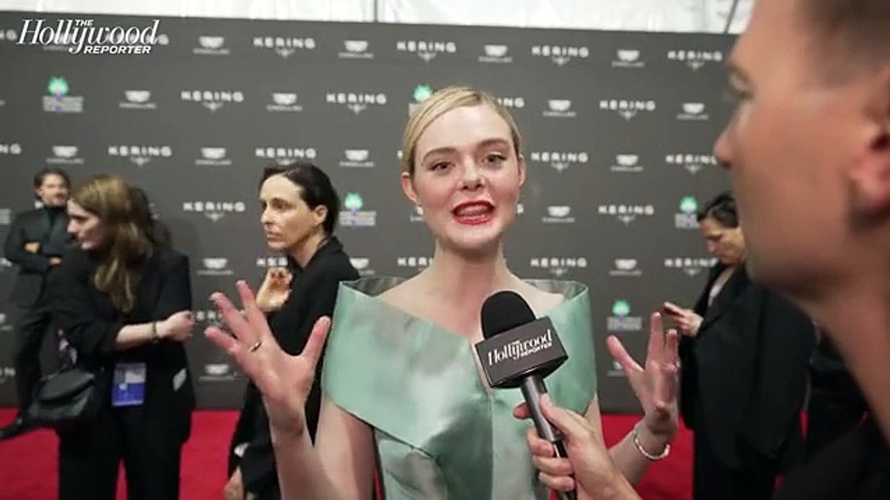 Elle Fanning Says Her Dream of Working With Sister Dakota Fanning is Coming True This Year | THR Video
