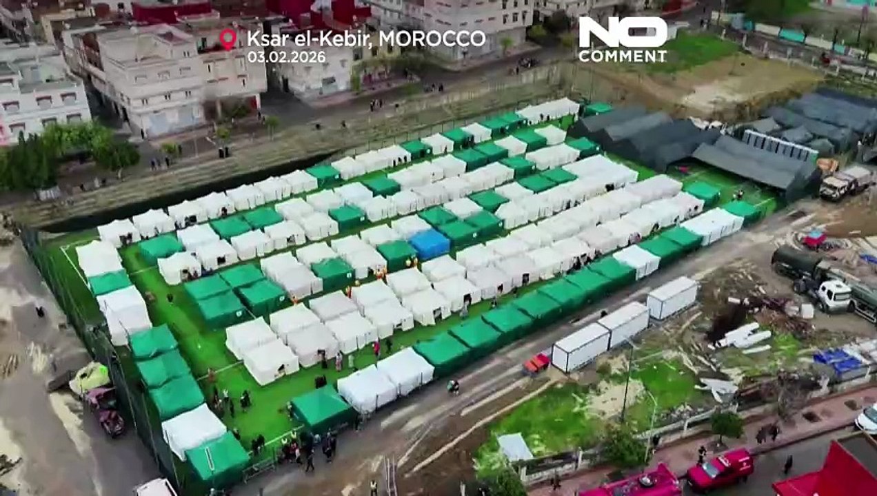 Σφοδρές πλημμύρες στο βόρειο Μαρόκο εκτοπίζουν...