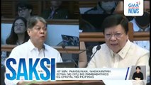 Sen. Marcoleta at Sen. Pangilinan, nagkainitan sa plenaryo sa gitna ng isyu ng pambabatikos ng China sa ilang opisyal ng Pilipinas | Saksi