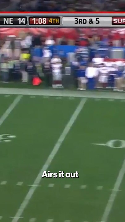 February 3, 2008: Giants defeat Patriots in Super Bowl XLII