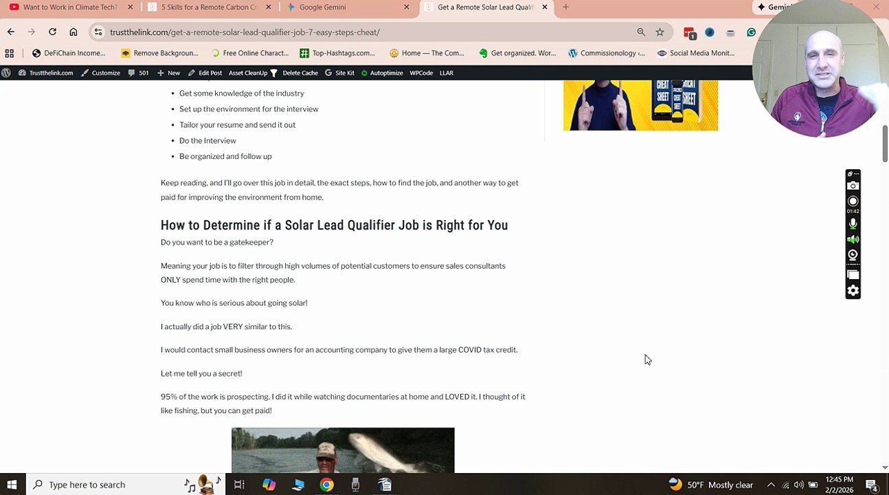 No Degree? No Problem! Get a Remote Solar Lead Qualifier Job: 7 Easy Steps