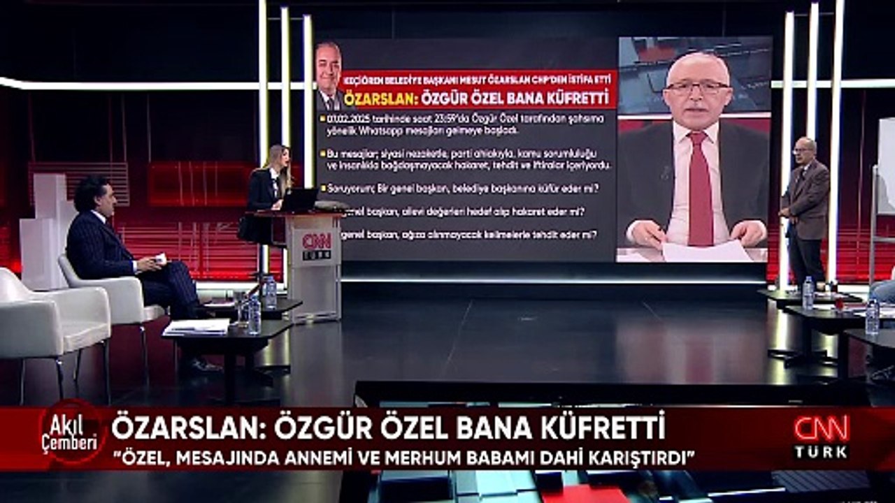 Mesut Özarslan'ın CHP'den istifa süreci, Trump-Netanyahu görüşmesinin perde arkası ve Epstein belgelerinden yeni detaylar Akıl Çemberi'nde konuşuldu