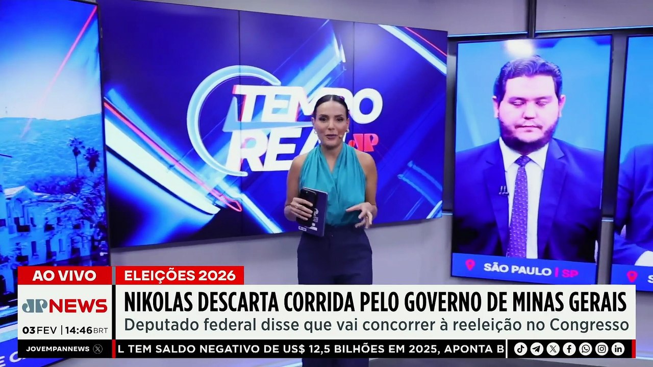 Nikolas Ferreira descarta corrida pelo governo de Minas Gerais nas eleições de 2026 | TEMPO REAL