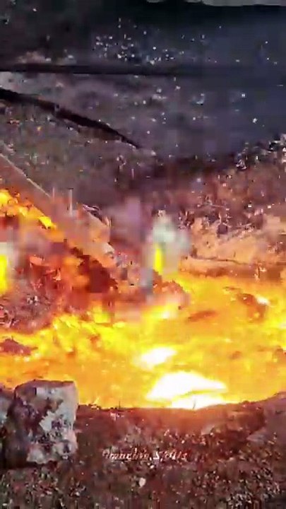 Turning Iron Scrap into New Rods