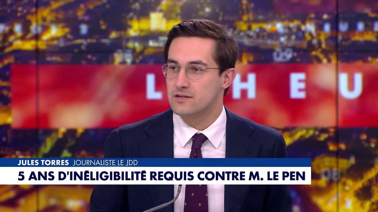 Jules Torres : «Marine Le Pen a changé sa stratégie»