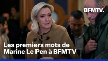 Les premiers mots de Marine Le Pen à BFMTV après les réquisitions du parquet