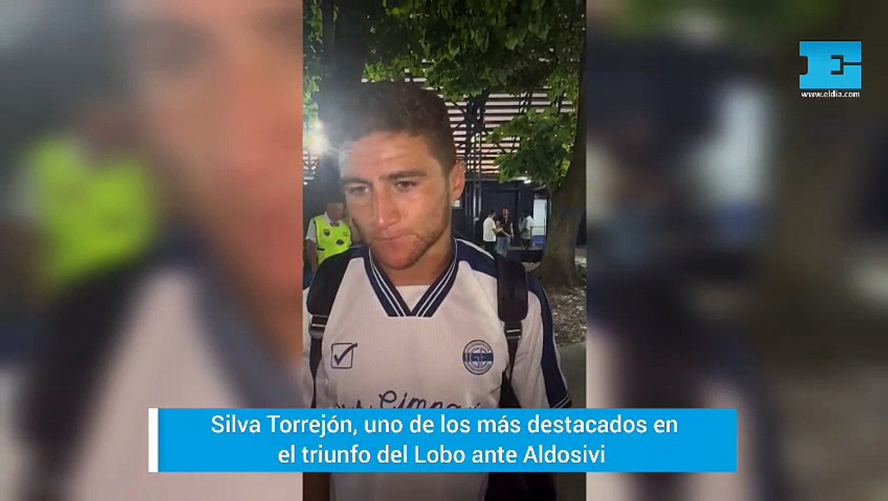Pedro Silva Torrejón, uno de los puntos altos del Lobo en el triunfo ante Aldosivi
