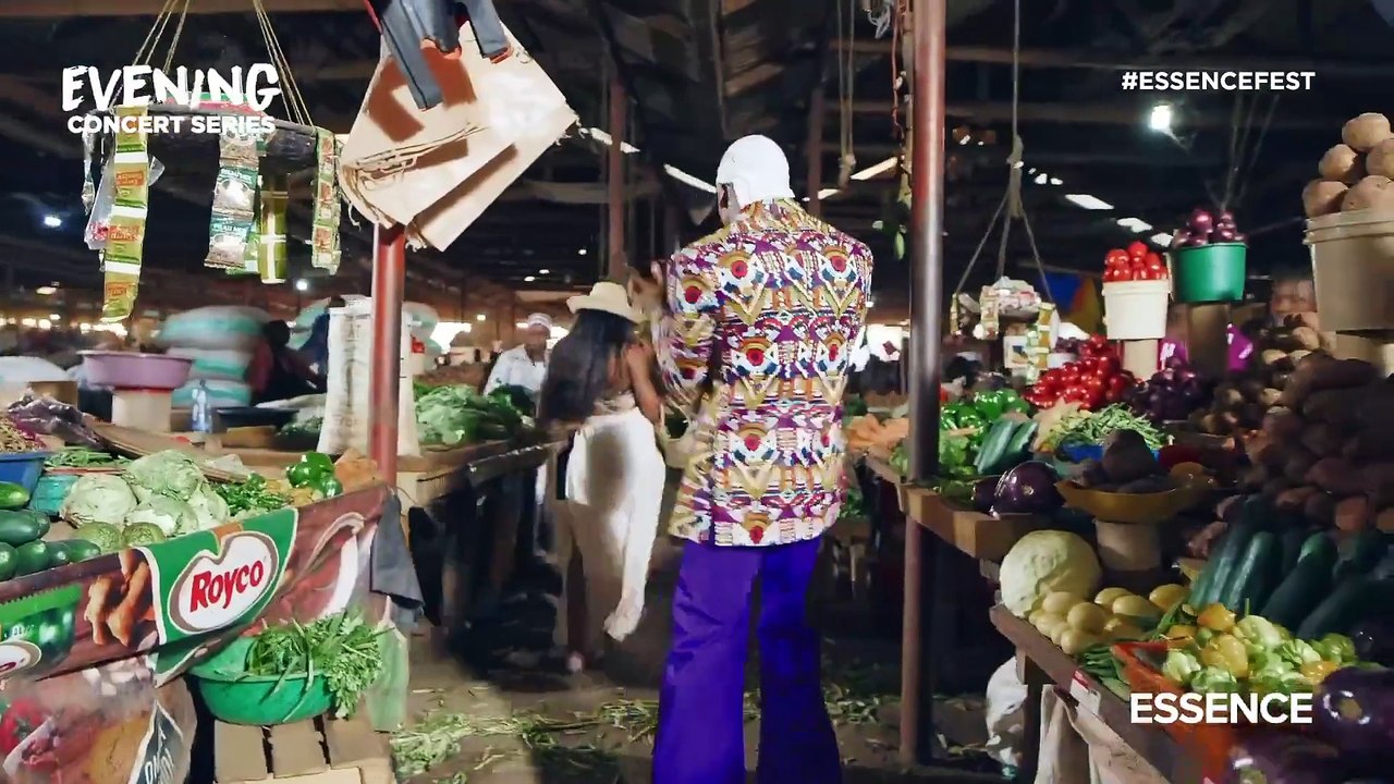 Diamond Platnumz Performs Yope at the ESSENCE Festival of Culture