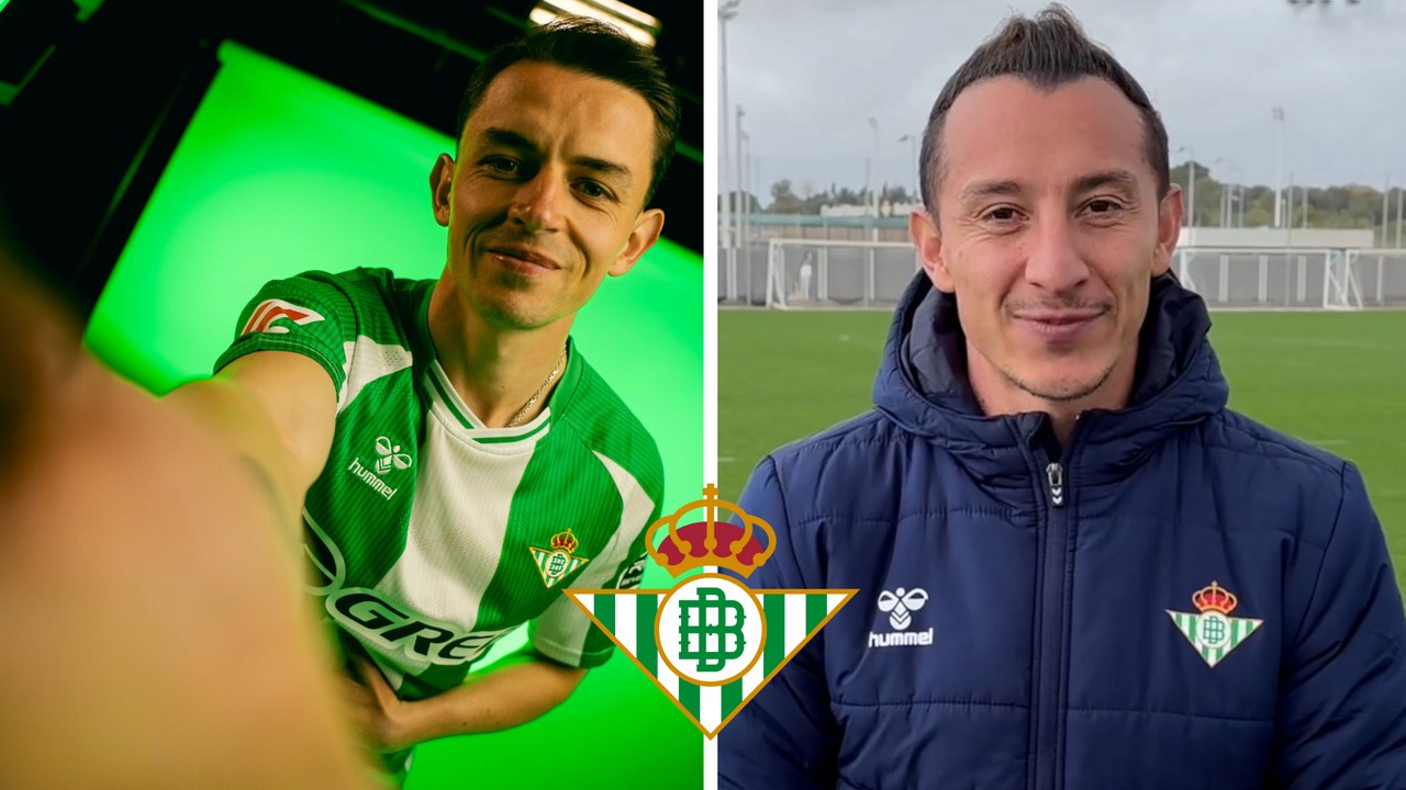 Andrés Guardado le da la bienvenida a Álvaro Fidalgo al Betis: ''Te vas a enamorar de este equipo''