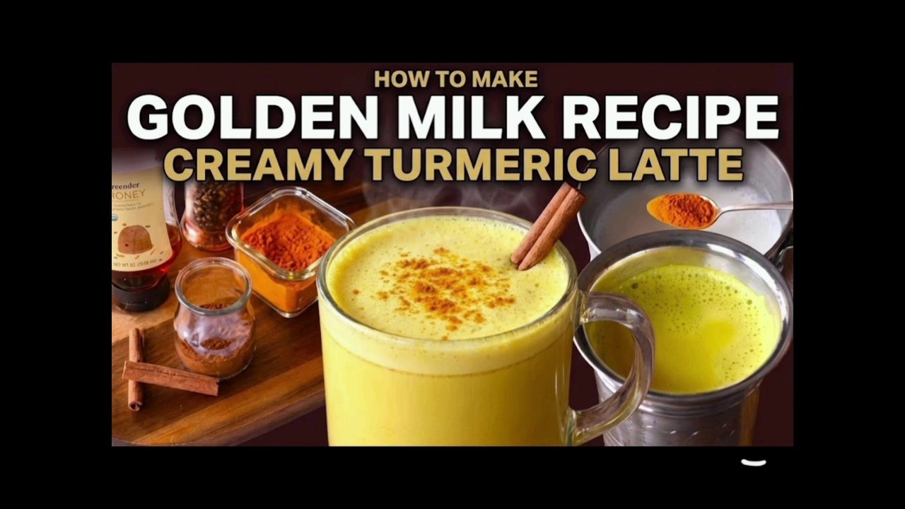 Golden Milk Recipe: How to Make a Creamy Turmeric Latte?