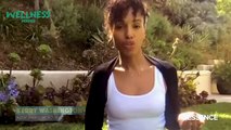 Breathing Exercises with Kerry Washington at Essence Festival Wellness House