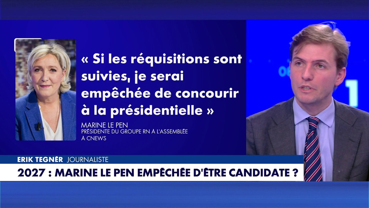 Erik Tegnèr : «Marine Le Pen a toujours été déconsidérée par une certaine caste»