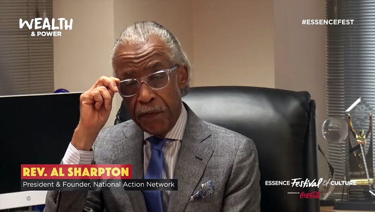 Rev. Al Sharpton compares Essence to the strength of his mother.