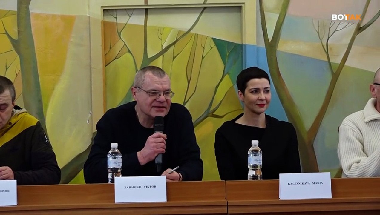 Полная пресс-конференция с беларусскими политзаключенными! МАРИЯ КОЛЕСНИКОВА И ВИКТОР БАБАРИКО